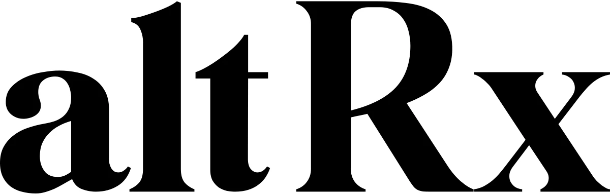 First-party altRx provider logo; editorial scene unavailable
