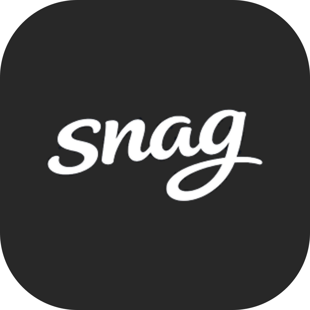First-party SnagRX provider logo; editorial scene unavailable