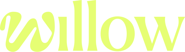 First-party Willow provider logo; editorial scene unavailable